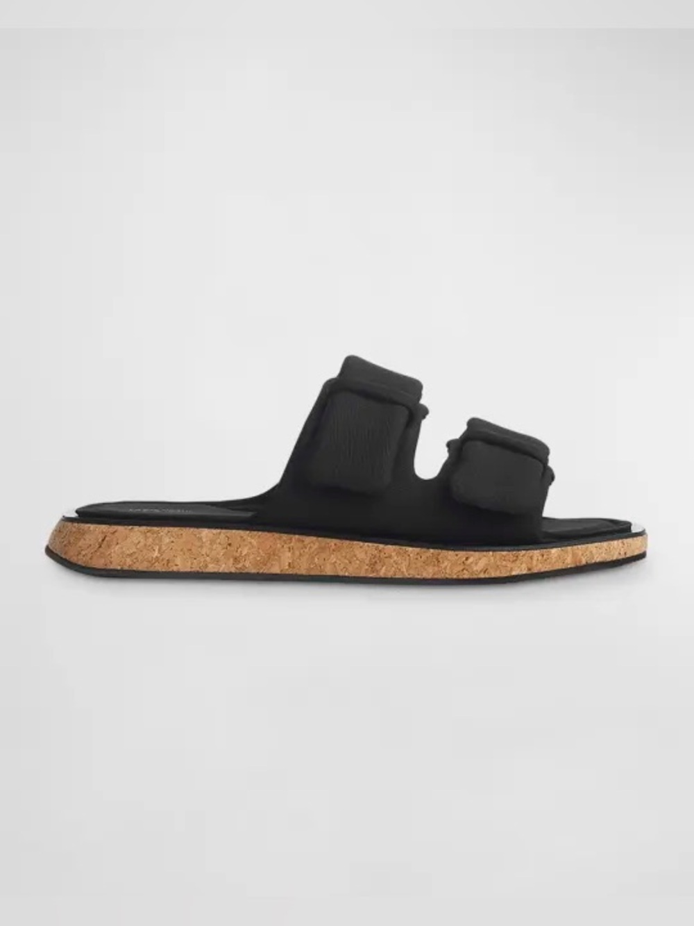 Rag & Bones Black Parque Slide Sandals with Cushioned Straps Earthy Crunchy 7.5 - Picture 4 of 13